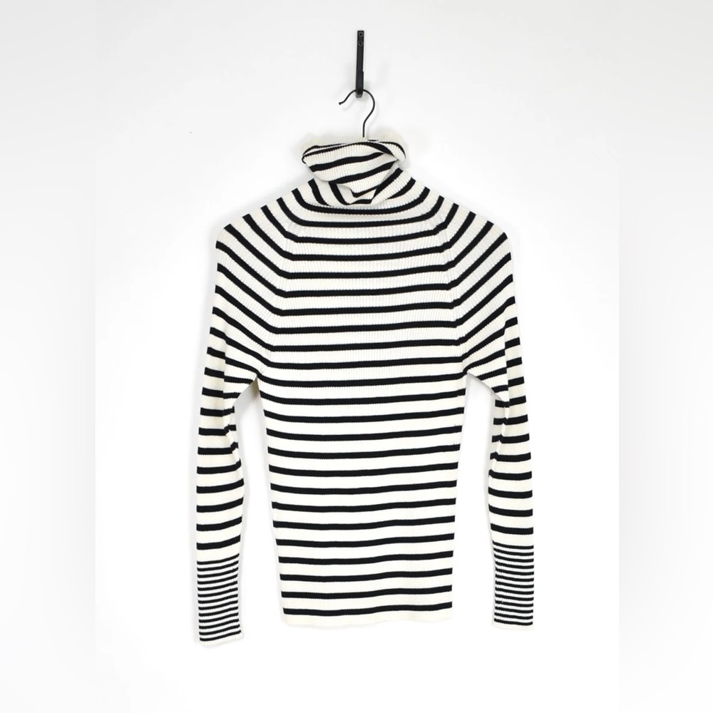 Ichi Antiquites Striped Turtleneck NWT